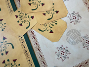 Floorcloths and placemats