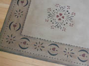 Sage House Floorcloth