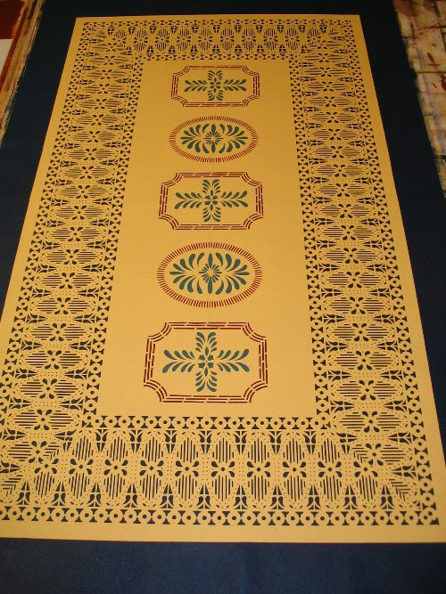 Bump Tavern Floorcloth