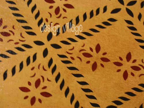 Colonial Flower Floorcloth