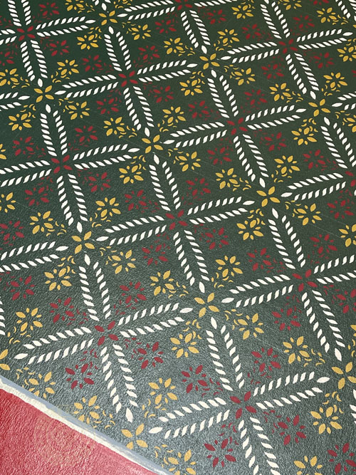 Colonial Flower Floorcloths