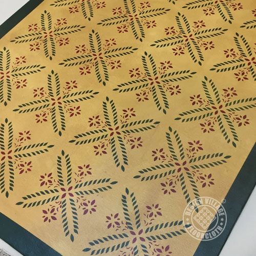 Colonial Flower Floorcloths