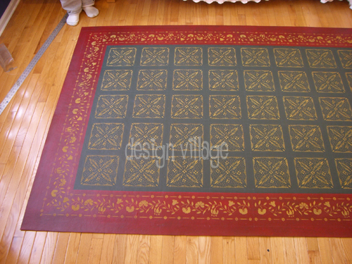 Durant House Floorcloth