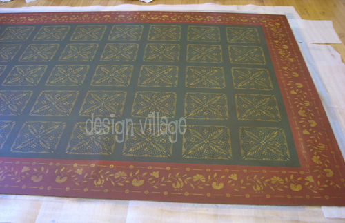 Durant House Floorcloth