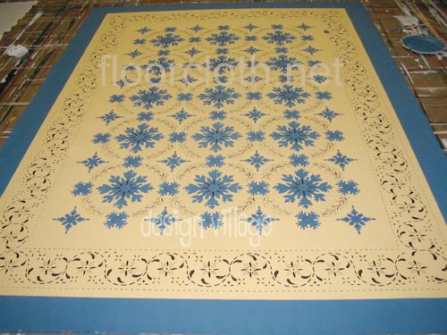 Humphries House Floorcloth