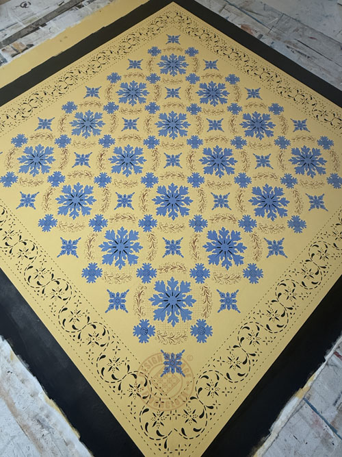 Humphries House Floorcloth