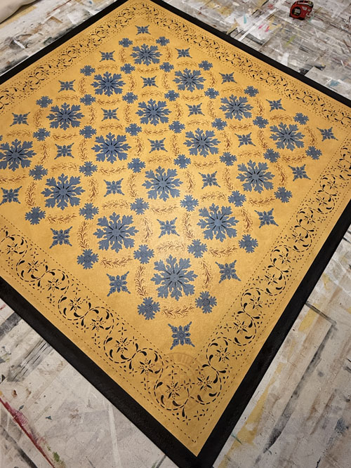 Humphries House Floorcloth