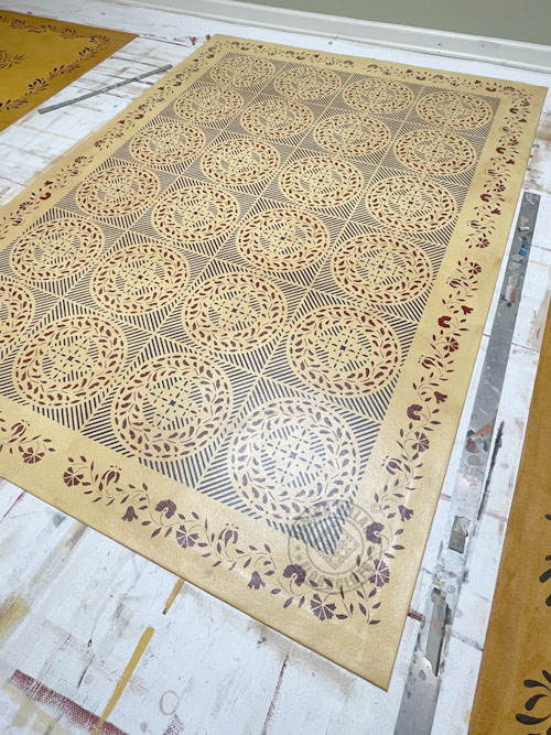 Durant House Floorcloth