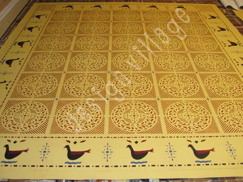 Jackson Swann House Floorcloth