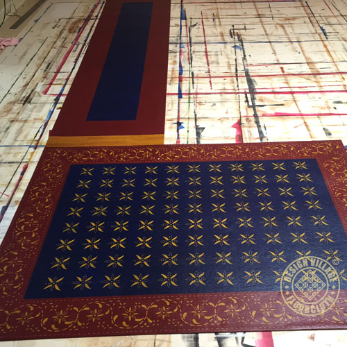 May House Floorcloth