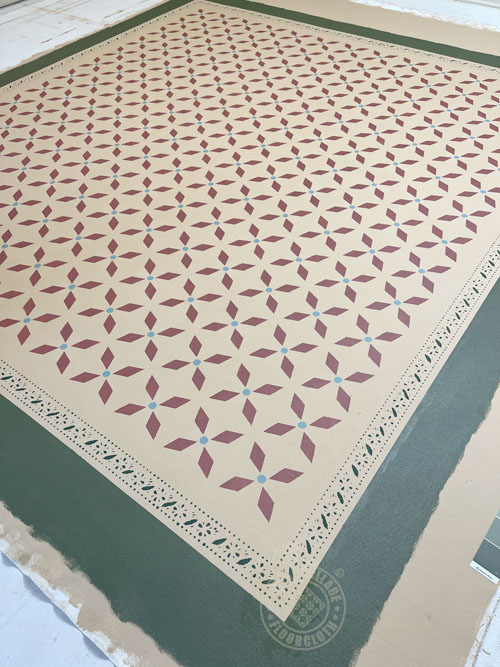 Weston Colonial Floorcloth