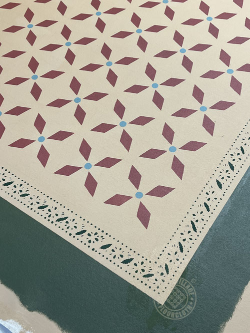 Weston Colonial Floorcloth