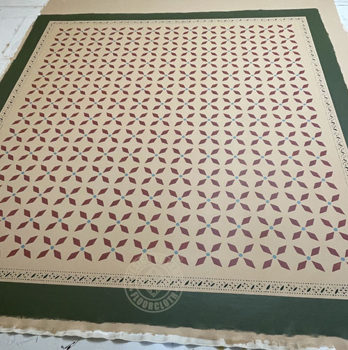 Weston Colonial Floorcloth