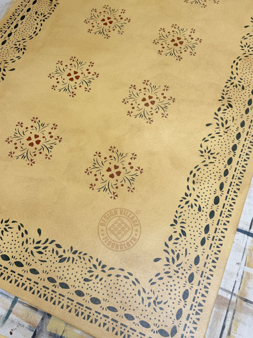 Sage-Wheeler Homestead Floorcloth