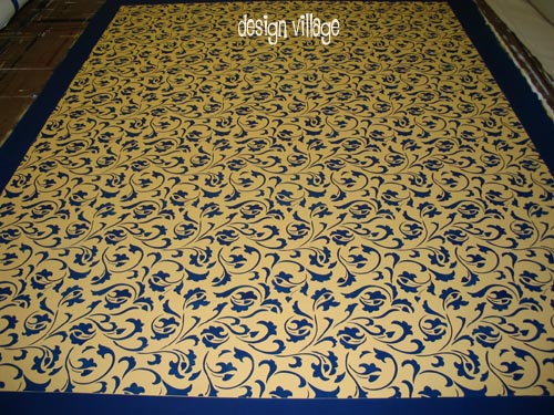 Acanthus Scroll Floorcloths