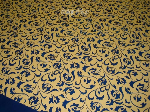 Acanthus Scroll Floorcloths