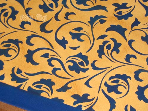 Acanthus Scroll Floorcloths