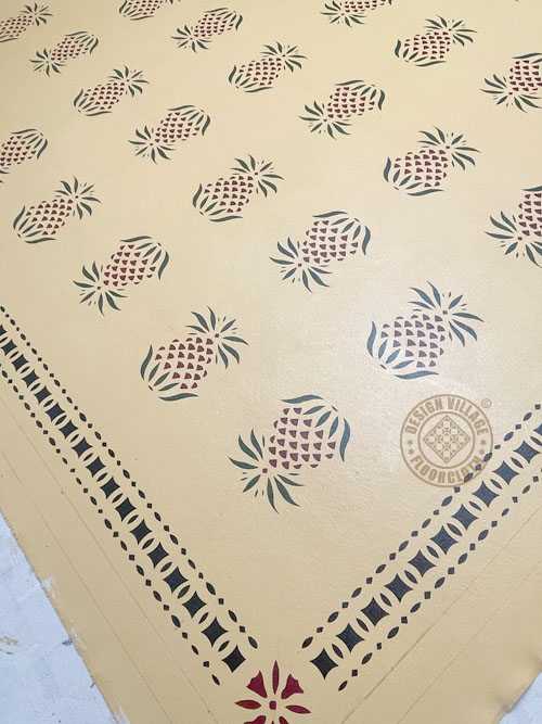 Pineapple Floorcloth