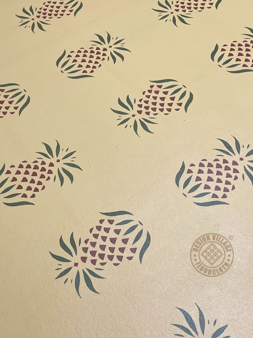 Pineapple Floorcloth