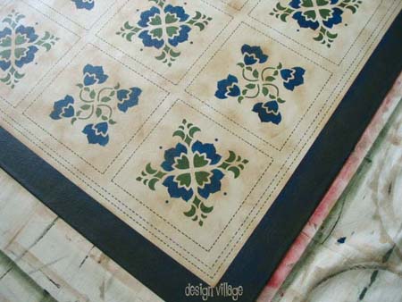 Baltimore Quilt Floorcloth