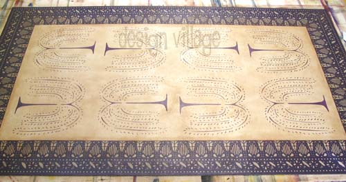 Primitive Willow Floorcloth