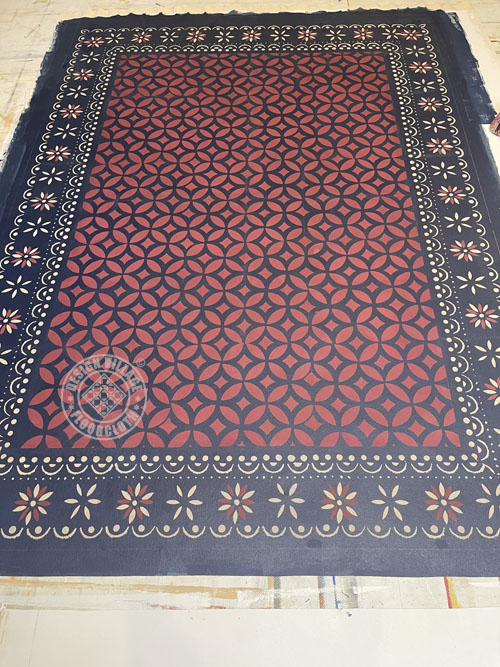Buck Kingsbury Floorcloth
