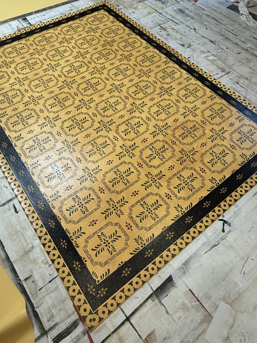 Bump Tavern Floorcloth