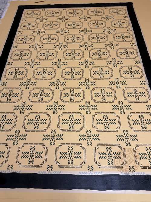 Bump Tavern Floorcloth