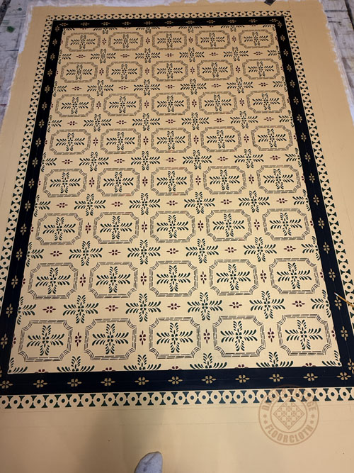 Bump Tavern Floorcloth