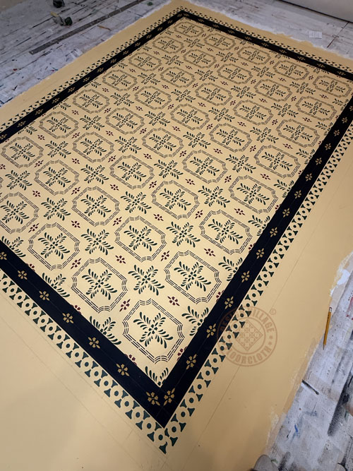 Bump Tavern Floorcloth