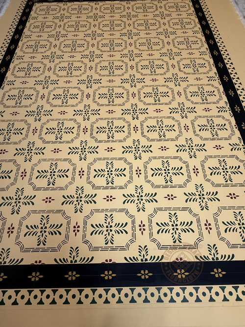 Bump Tavern Floorcloth