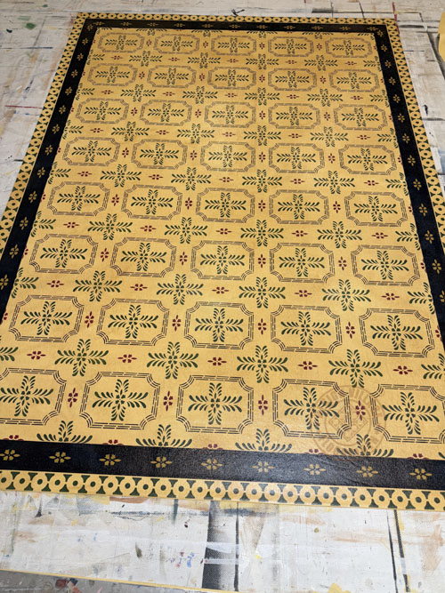 Bump Tavern Floorcloth