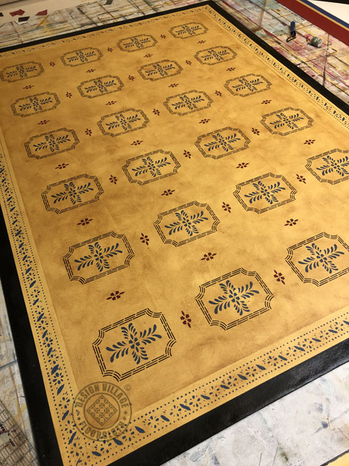 Bump Tavern Floorcloth