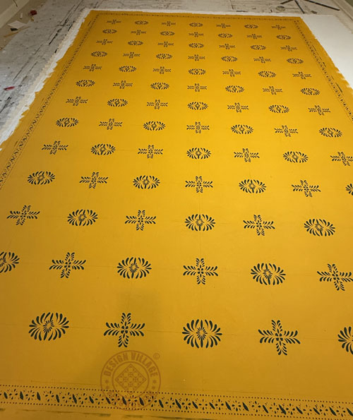 Bump Tavern Floorcloth