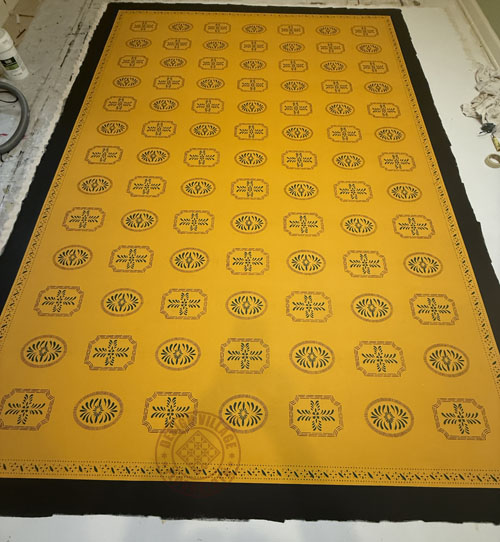 Bump Tavern Floorcloth