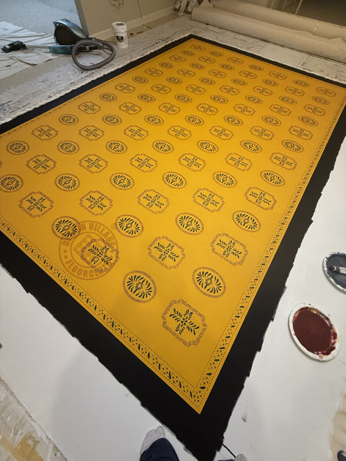 Bump Tavern Floorcloth