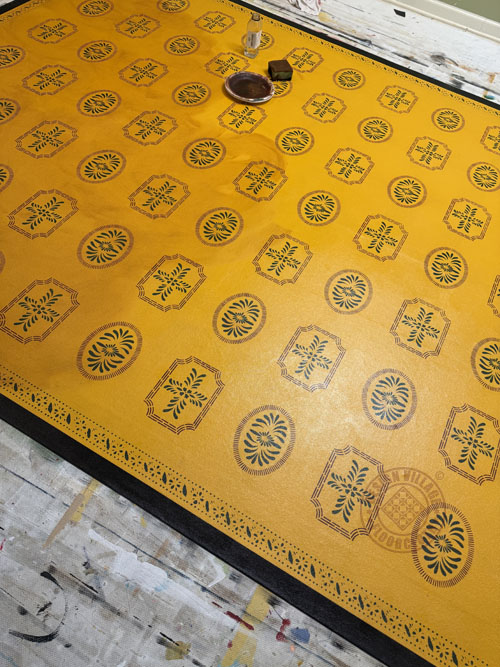 Bump Tavern Floorcloth