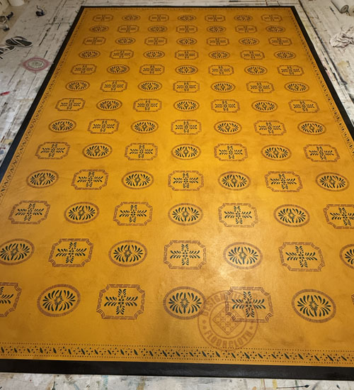 Bump Tavern Floorcloth