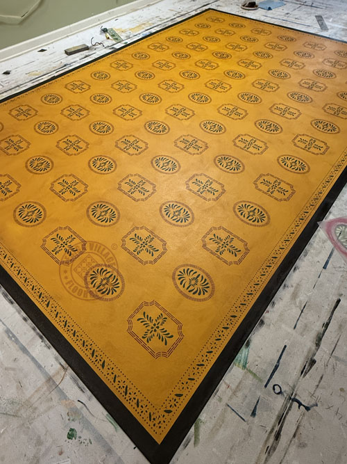 Bump Tavern Floorcloth