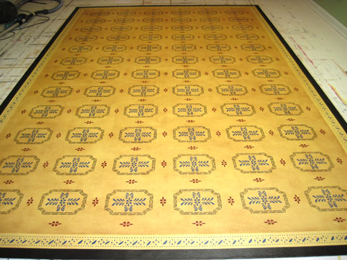 Bump Tavern Floorcloth