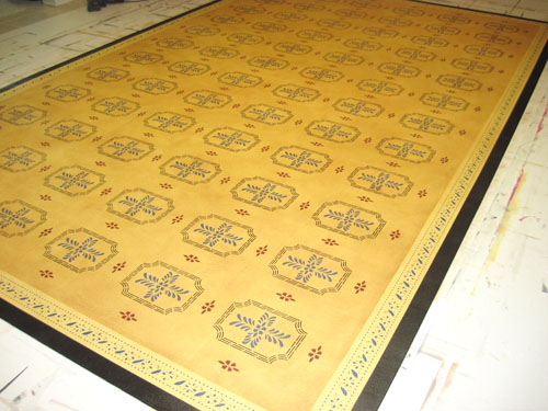 Bump Tavern Floorcloth