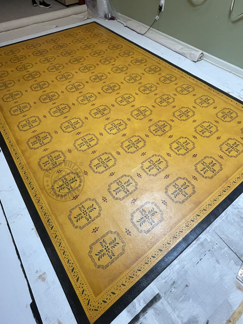 Bump Tavern Floorcloth