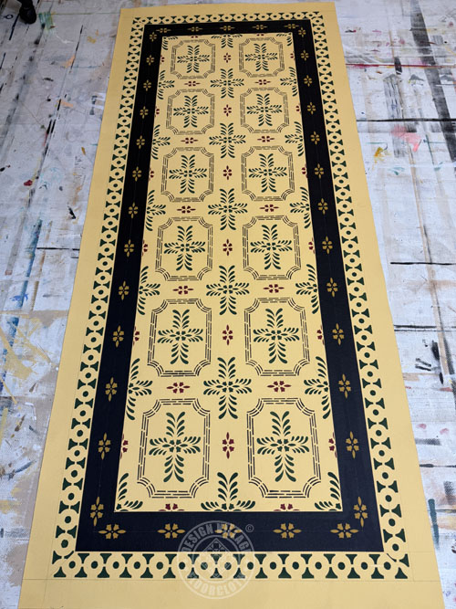 Bump Tavern Floorcloth
