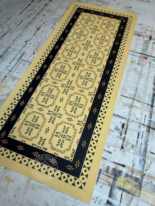 Bump Tavern Floorcloth