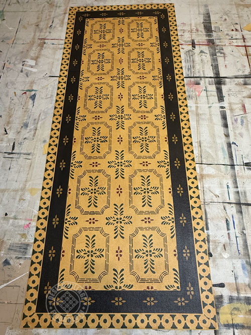 Bump Tavern Floorcloth