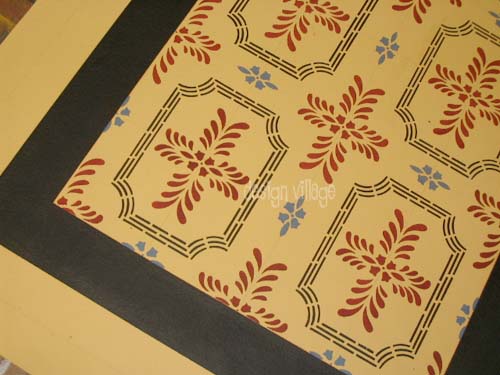 Bump Tavern Floorcloth Runner