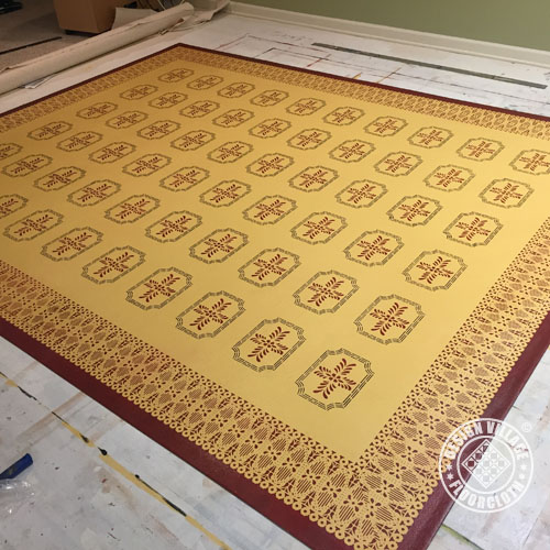 Cooperstown Floorcloth