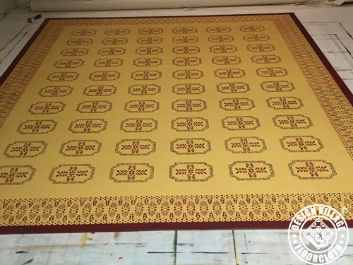 Cooperstown Floorcloth