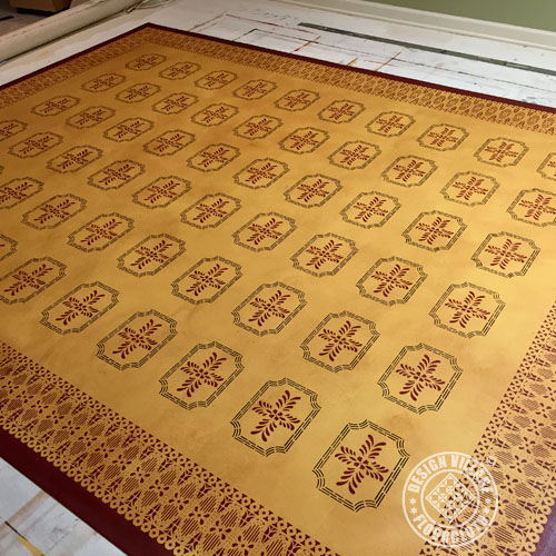 Cooperstown Floorcloth