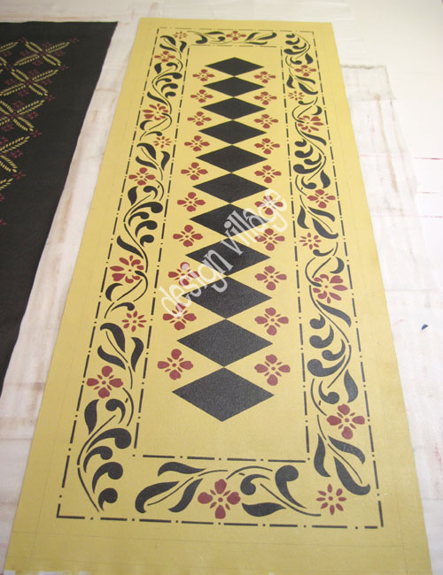 Cutler House Floorcloth